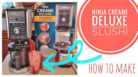 how to make an ice drink in ninja creamie