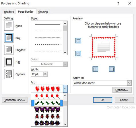 How To Make An Image Into A Border In Word