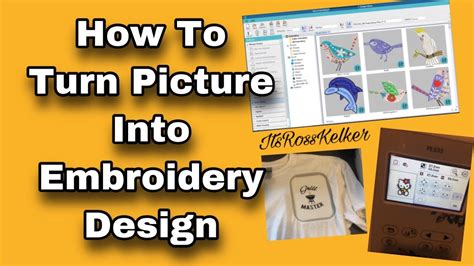 Draw Your Next Embroidery Pattern With a Cricut Cricut