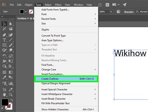 how to make an image outline in illustrator
