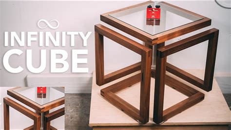 how to make an infinity cube table
