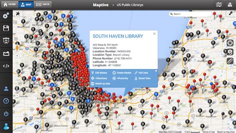 how to make an interactive map for a website