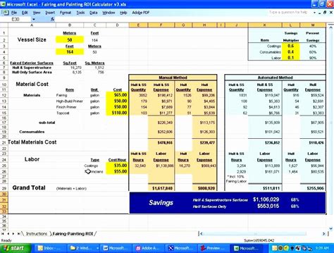 how to make an investment calculator in excel