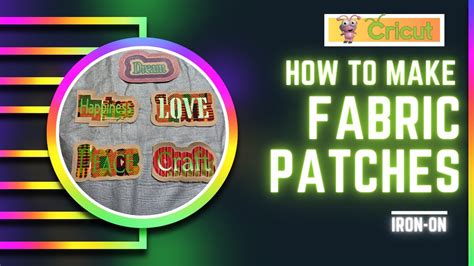How To Make An Iron On Patch From Fabric