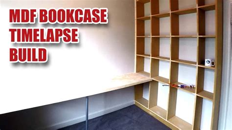 How To Make An Mdf Bookshelf