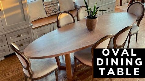 How To Make An Oval Table Into A Rectangle