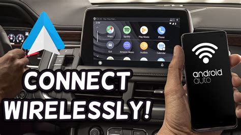how to make android auto wireless without usb