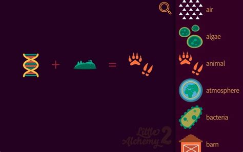 how to make animal in little alchemy 2 step by step