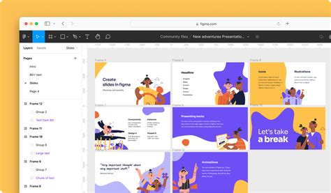 how to make animated presentation in figma