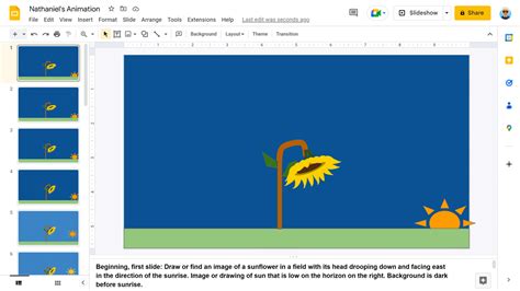 how to make animations loop in google slides