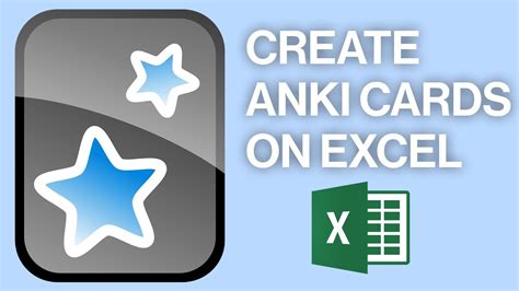 How To Make Anki Deck Excel