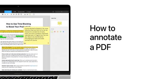 how to make annotations on pdf mac