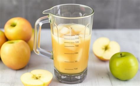 How To Make Apple Juice In Blender