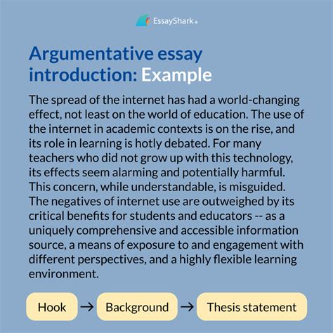 how to make argumentative essay example