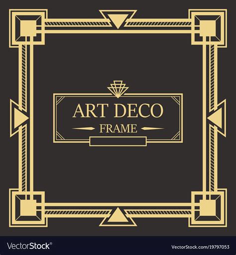 How To Make Art Deco Frames