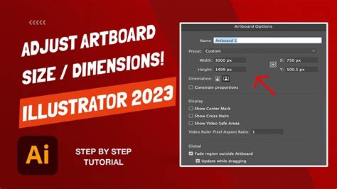 how to make artboard same size as image in illustrator