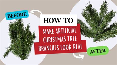 How to Make a Fake Christmas Tree Look Real DIY Passion