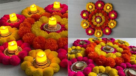 How To Make Artificial Rangoli
