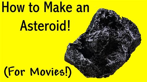 how to make asteroids