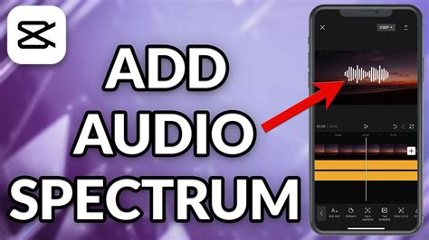 how to make audio waveform in capcut