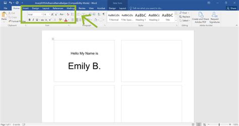How To Make Avery Name Tags In Word