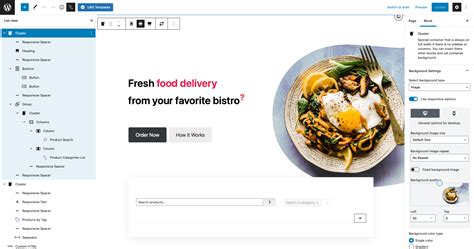 how to make background image in wordpress