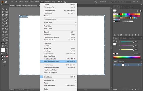 How To Make Background Layer Transparent In Illustrator