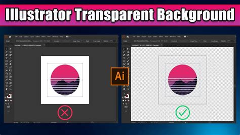 How To Make Background Transparent Adobe Illustrator Ipad