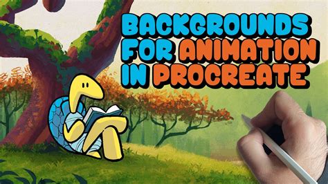 how to make backgrounds in procreate