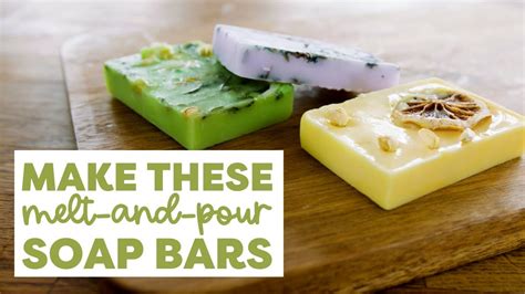 How To Make Bars Of Soap