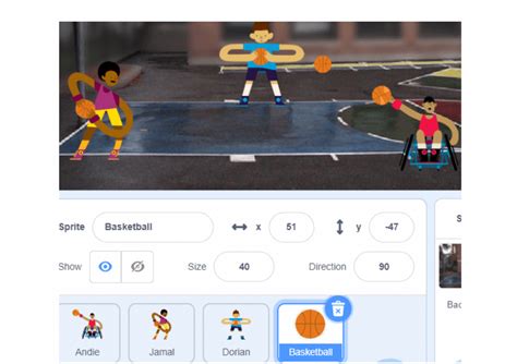 How To Make Basketball On Scratch