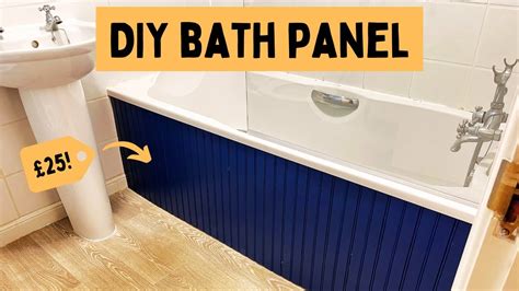 How To Make Bath Side Panel