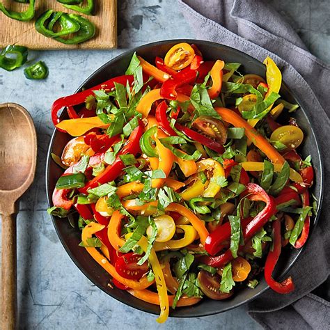how to make bell pepper salad