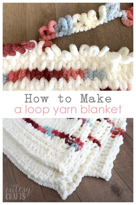 How To Make Big Loop Blanket