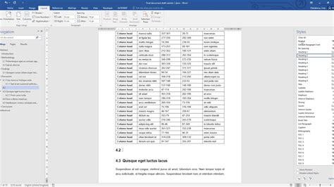 How To Make Big Table In Word
