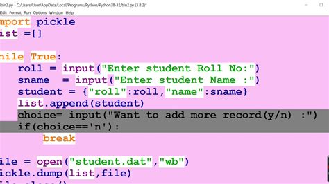 how to make binary code in python