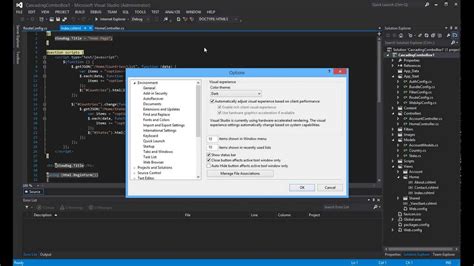 How To Make Black Background In Visual Studio