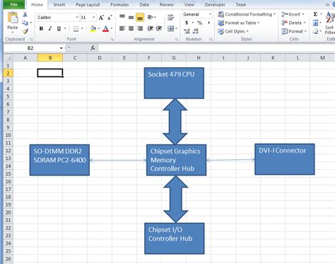 How To Make Block Diagram In Excel