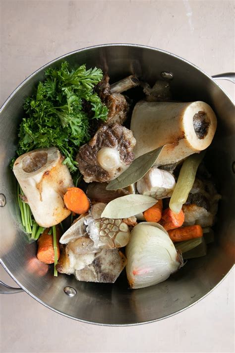 how to make bone broth in a roaster