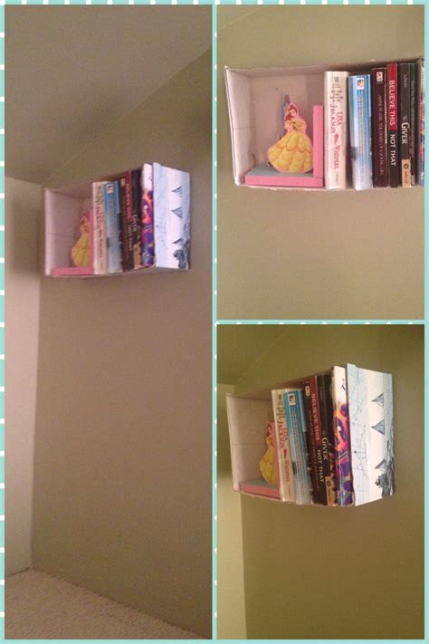 How To Make Bookshelf With Shoe Box