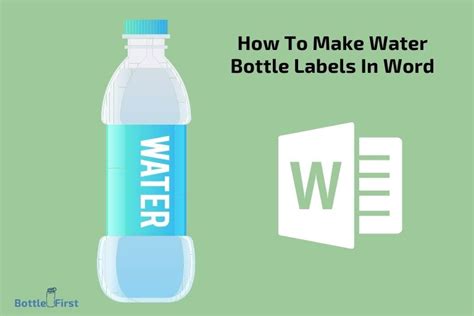 How To Make Bottle Labels In Word