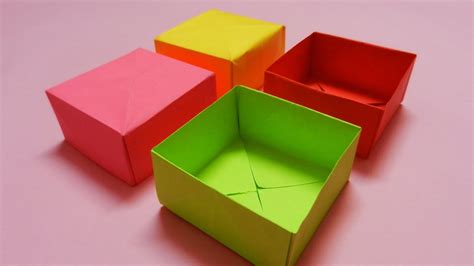 How To Make Boxes From Paper