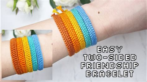 How To Make Bracelet With Two Strings