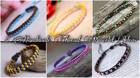 how to make bracelets with thread