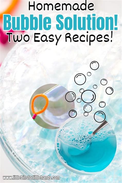 How To Make Bubble Juice For Bubble Machine