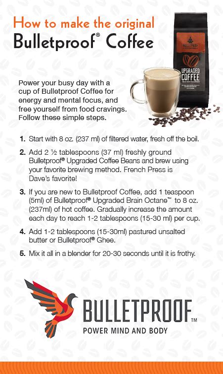 How To Make Bulletproof Coffee Taste Good