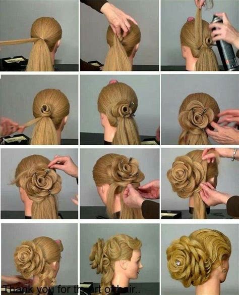 Free How To Make Bun Hairstyle Flower For Hair Ideas