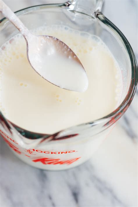 how to make buttermilk with half and half