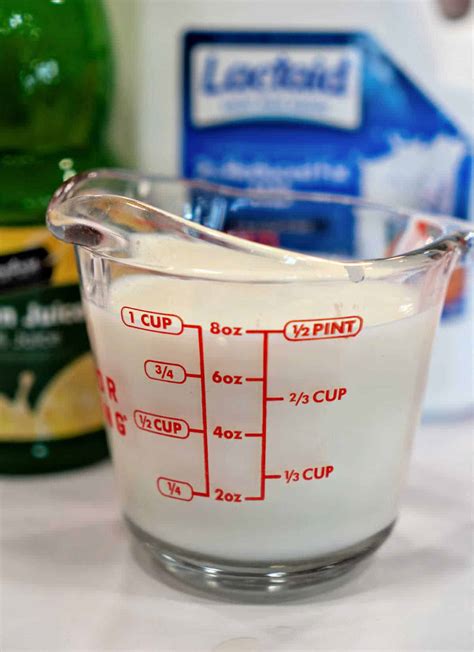 how to make buttermilk with half and half and lemon juice