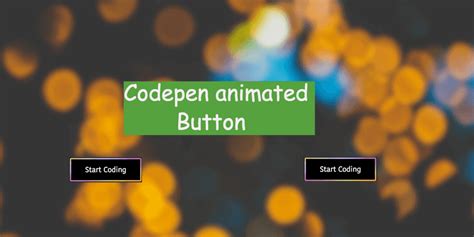 how to make buttons in codepen